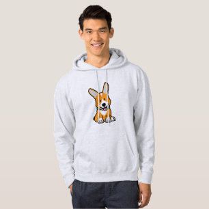 Corgi Corgis dog puppy doggy happy Pembroke Welsh Hoodie