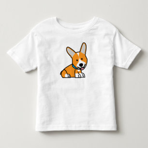 Corgi Corgis dog puppy doggy happy Pembroke Welsh Toddler T-Shirt