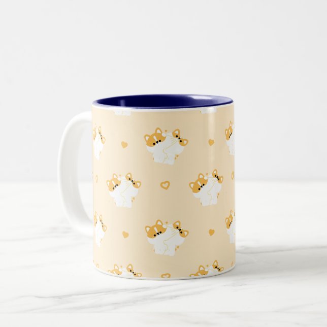 Corgi Couple Mug (Front Left)