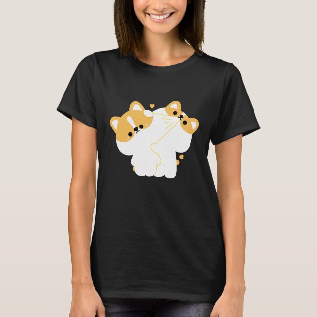 Corgi Couple T-Shirt (Front)