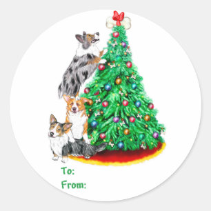 Corgi Cristmas Reach Goals Gift Tags