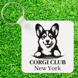 Corgi Custom Club Theme keychain