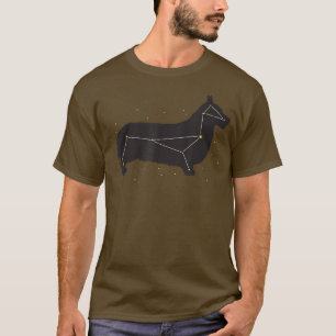 Corgi   Cute Constellation Dog Tee for Pet Parents