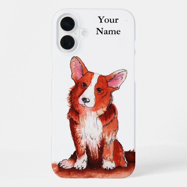 Corgi Cute Phone Case (Back)