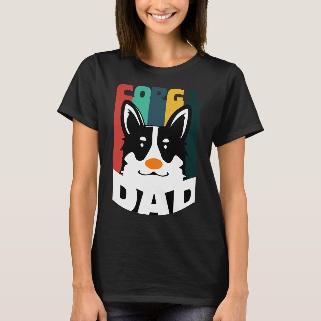 Corgi Dad  550 T-Shirt (Front)