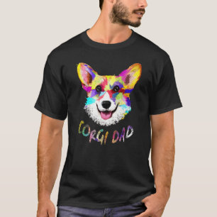 Corgi Dad Dog Dads Dog Owner T-Shirt