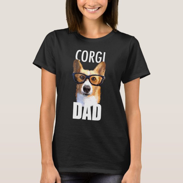 Corgi Dad Dog Tee (Front)