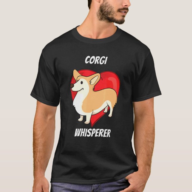 Corgi Designed By Npc T-Shirt (Front)