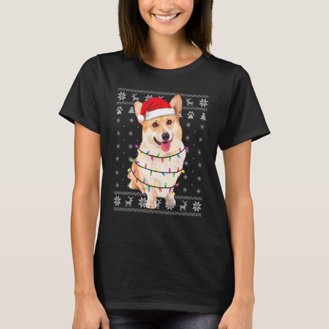 Corgi Dog 2 T-Shirt (Front)