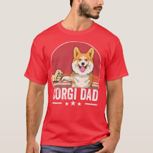 Corgi Dog Apparel Fist Bump Corgi Lovers for Men T-Shirt