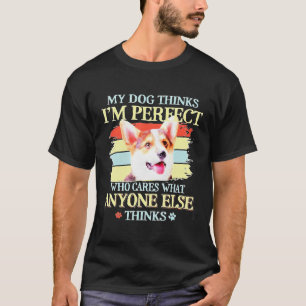 Corgi Dog Art Idea Great For Family T-Shirt