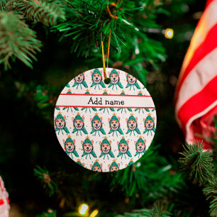 Corgi Dog Breed Christmas Ceramic Tree Decoration