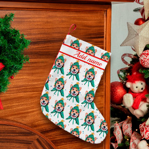 Corgi Dog Breed Christmas Small Christmas Stocking