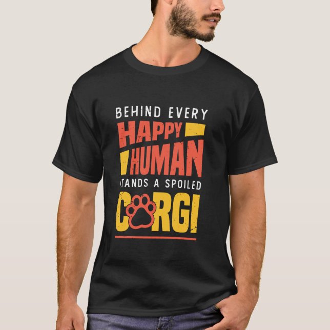 Corgi Dog Breed Corgi T-Shirt (Front)