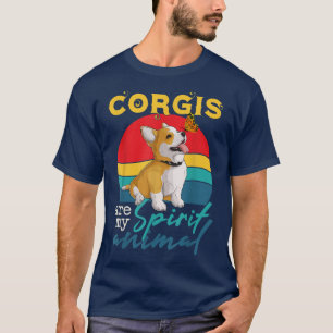 Corgi Dog BreedCorgis Are My Spirit Animal T-Shirt