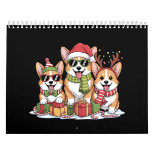 Corgi Dog Christmas Mom Dog Lover Holiday Gift Calendar