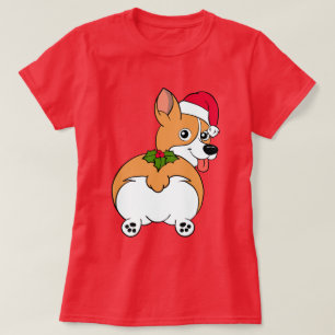 Corgi Dog Christmas T-Shirt