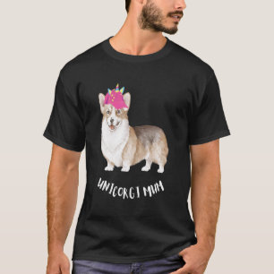 Corgi Dog Corgicorn Mum Unicorn Dog T-Shirt