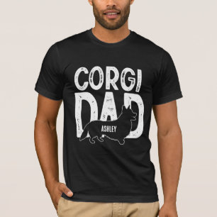 Corgi Dog Dad Puppy Dad T-Shirt