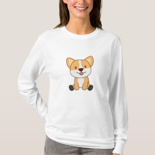 Corgi Dog Hudgy Animal Friends Dogs T-Shirt