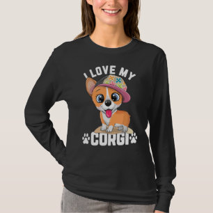 Corgi Dog I Love My Corgi T-Shirt