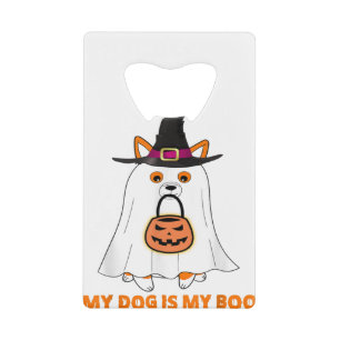 Corgi Dog Is My Boo Ghosts Hat Witches Pumpkin Hal