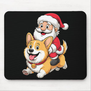 Corgi Dog Lover Kids Men Women Corgi Christmas Paj Mouse Mat