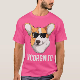 Corgi Dog Lover T-shirt Funny Welsh Corgi Face Dog