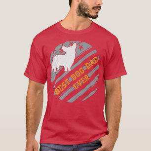 Corgi Dog Lover Vintage Tshirts Best Dog Dad Ever-