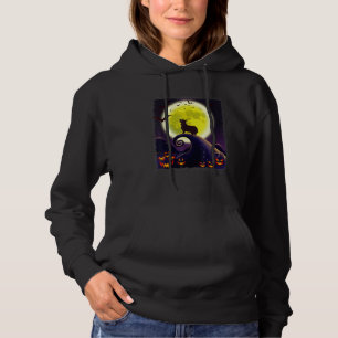 Corgi Dog Moon Pumpkin Halloween Costume Corgi Dog Hoodie