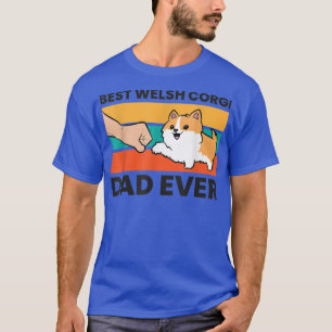 Corgi Dog Owner Best Welsh Corgi Dad Ever T-Shirt