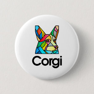 Corgi Dog Owner Pembroke Welsh Corgi Men Women 6 Cm Round Badge