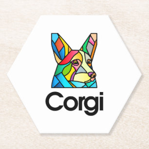 Corgi Dog Owner Pembroke Welsh Corgi Men Women Paper Coaster