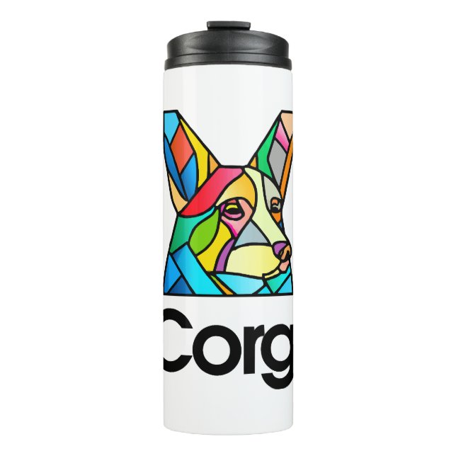 Corgi Dog Owner Pembroke Welsh Corgi Men Women Thermal Tumbler (Front)