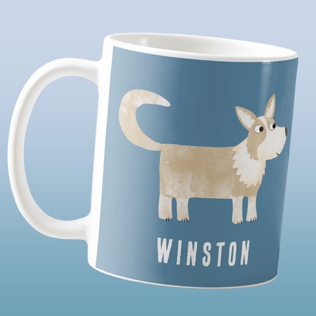 Corgi Dog Personalized Coffee Mug (Creator Uploaded)