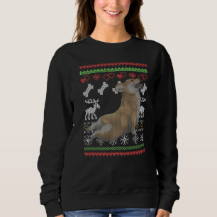 Corgi Dog Santa Claus Ugly Christmas Pattern X Mas Sweatshirt