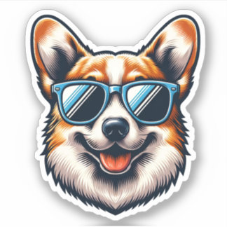 Corgi Dog Sticker