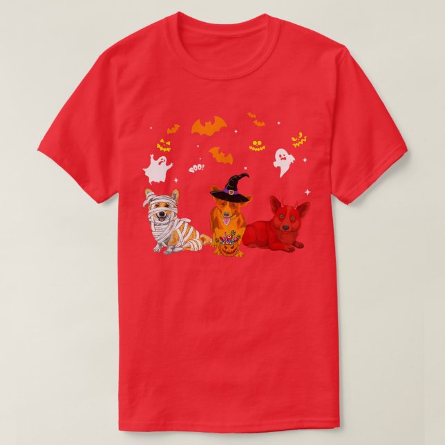 Corgi Dog T-Shirt (Design Front)