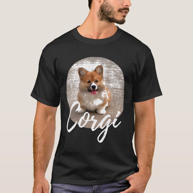 Corgi Dog  T T-Shirt (Front)