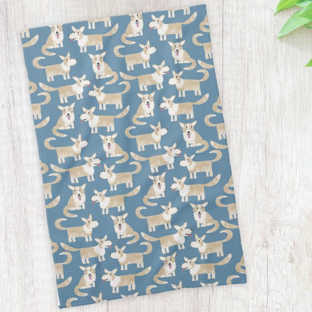 Corgi Dog Tea Towel (Creator Uploaded)
