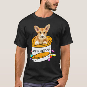 Corgi Dog Vintage For Boy Girl Dog T-Shirt