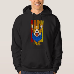 Corgi Dog Womens Colorful Cool Mens Kids Hoodie