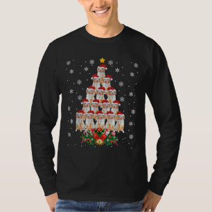 Corgi Dog Xmas Corgi Christmas Tree 802 T-Shirt