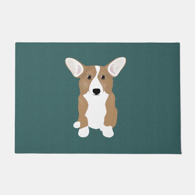 Corgi Doormat (Front)