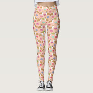 Corgi Doughnut Leggings