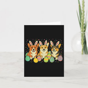 Corgi Easter Card