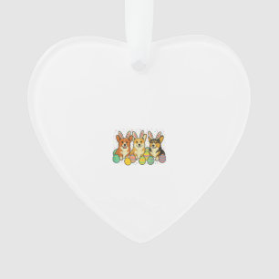 Corgi Easter T-Shirt_1 Ornament