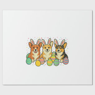 Corgi Easter T-Shirt_1 Wrapping Paper