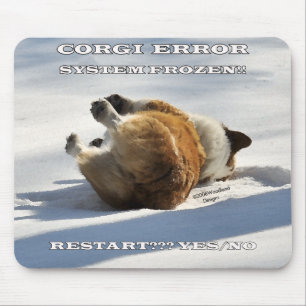 CORGI ERROR MOUSE MAT