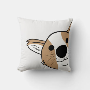 Corgi Face Pet Bed Cushion